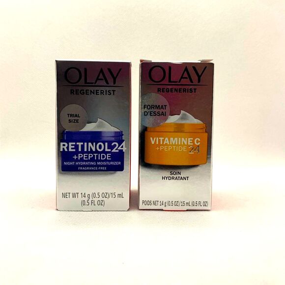 OLAY Regenerist Vitamin C +Peptide 24 & retinol +Peptide 24 Eye and Face Cream - Picture 2 of 5